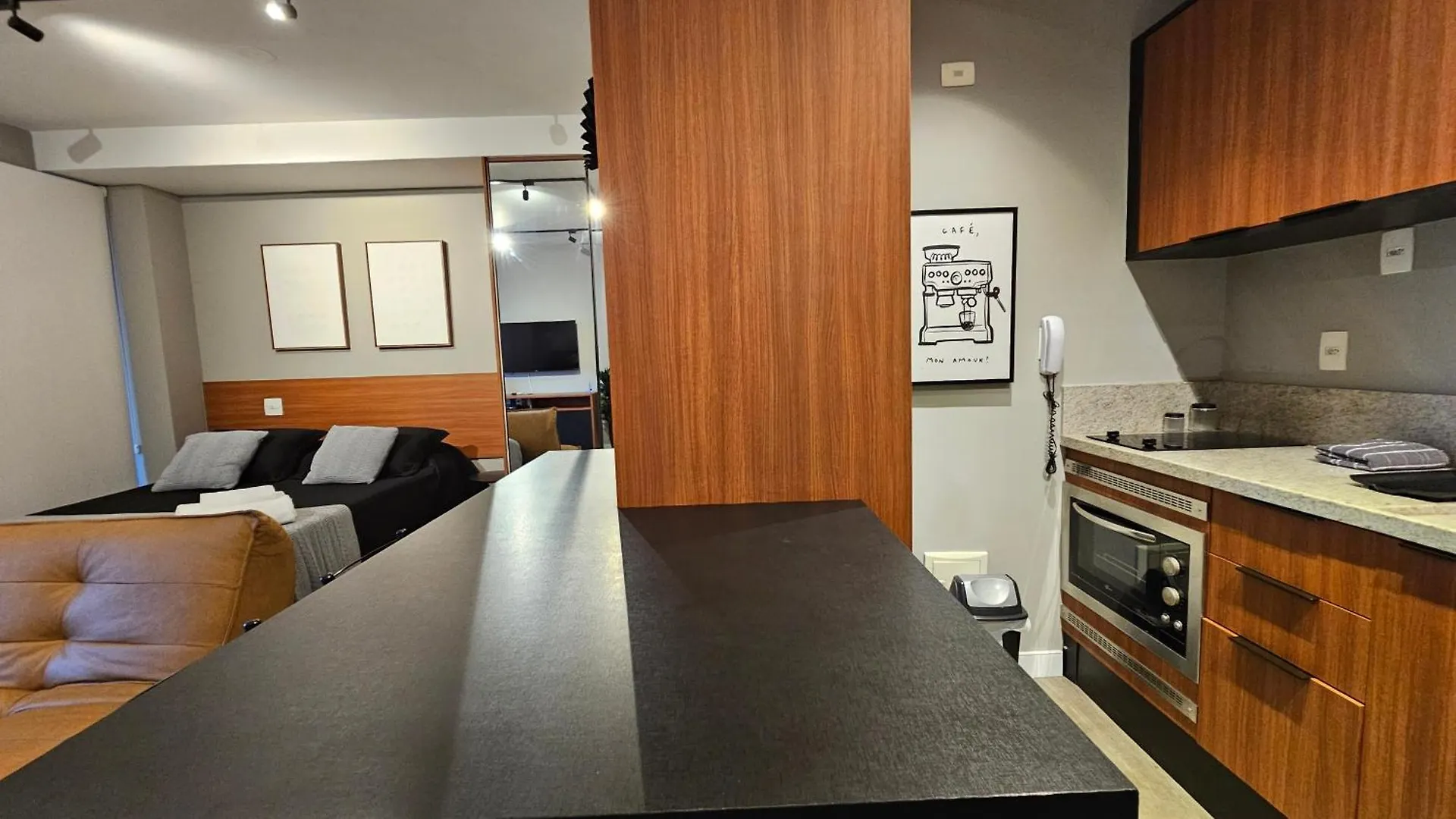 Apartament Leque Brooklin - Vista Incrivel, Ar, Wi-Fi E Charme - Perto Da Berrini E Morumbi Shopping Brazylia