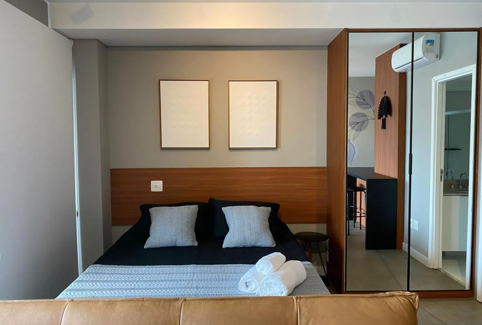 Leque Ar, Wi-Fi, Luxo E Charme Brooklin - Shopping Morumbi Berrini Apartment