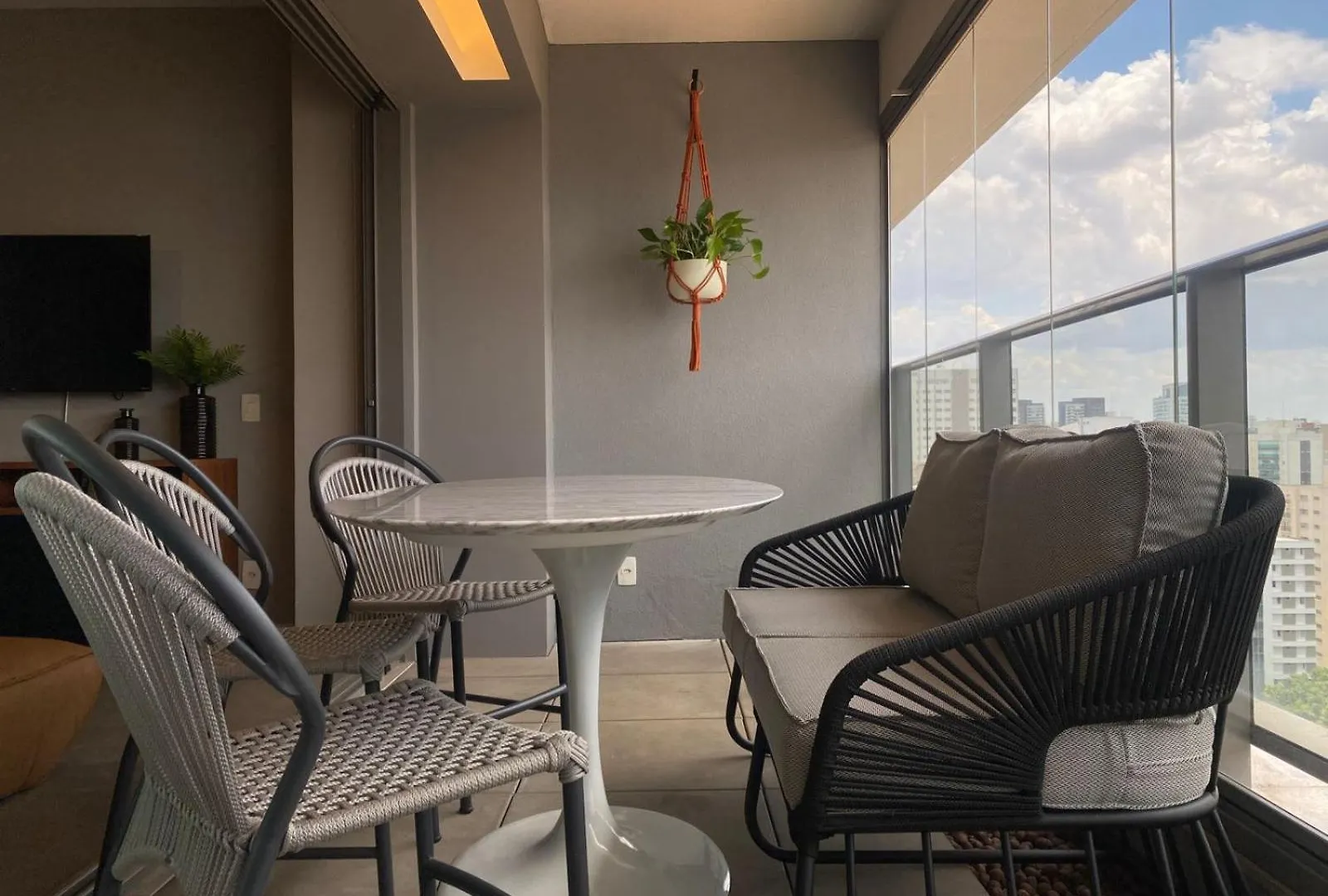 Apartment Leque Ar, Wi-Fi, Luxo E Charme Brooklin - Shopping Morumbi Berrini
