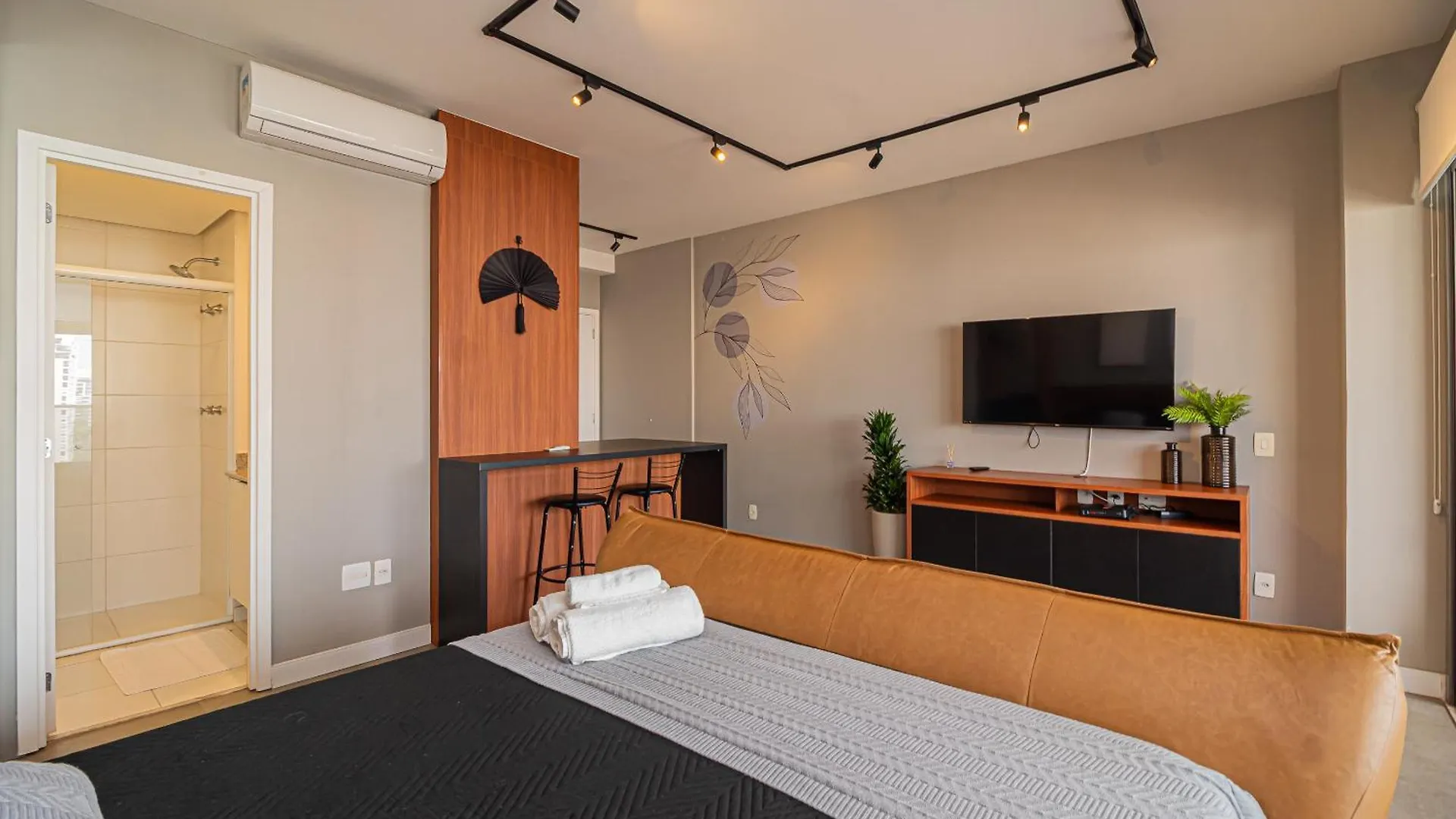 Apartament Leque Ar, Wi-Fi, Luxo E Charme Brooklin - Shopping Morumbi Berrini São Paulo Brazylia