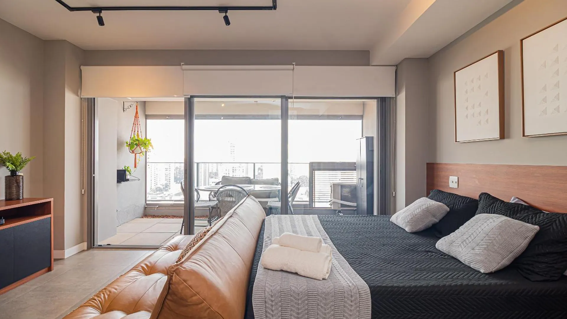 Leque Ar, Wi-Fi, Luxo E Charme Brooklin - Shopping Morumbi Berrini São Paulo Apartament