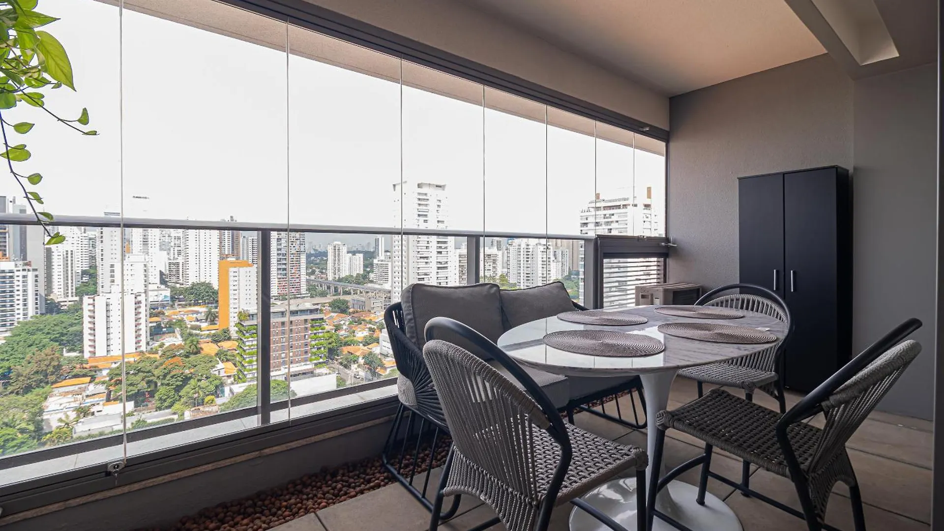 Apartament Leque Ar, Wi-Fi, Luxo E Charme Brooklin - Shopping Morumbi Berrini São Paulo