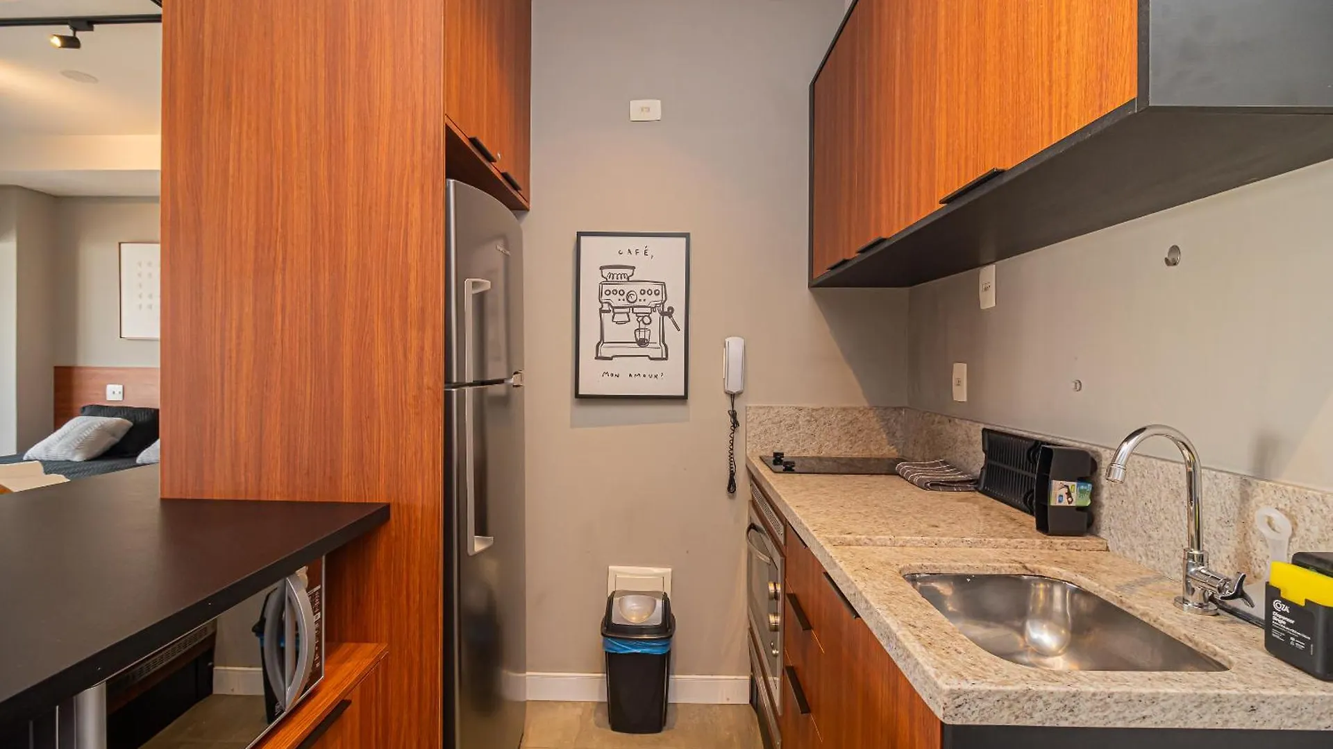Apartament Leque Ar, Wi-Fi, Luxo E Charme Brooklin - Shopping Morumbi Berrini São Paulo Brazylia